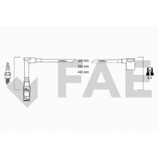 85510 FAE Комплект проводов зажигания