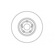 204590 NK Тормозной диск