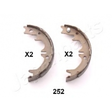 GF-252AF JAPANPARTS Комплект тормозных колодок, стояночная тормозная с