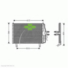 94-5991 KAGER Конденсатор, кондиционер