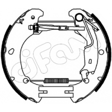 151-220 CIFAM Комплект тормозных колодок