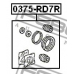 0375-RD7R FEBEST Ремкомплект, тормозной суппорт