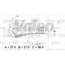 436702 VALEO Генератор