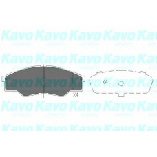 KBP-9102 KAVO PARTS Комплект тормозных колодок, дисковый тормоз