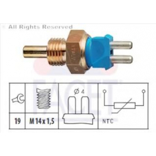 7.3139 FACET Датчик, температура охлаждающей жидкости; Датчик, 