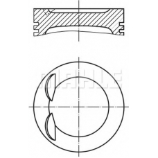 607 81 00 MAHLE Поршень