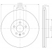 MDC2035 MINTEX Тормозной диск