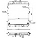 504110 NRF Радиатор, охлаждение двигателя