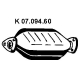 07.094.60 EBERSPACHER Катализатор; катализатор для переоборудования
