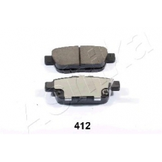 51-04-412 Ashika Комплект тормозных колодок, дисковый тормоз