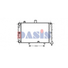 300320N AKS DASIS Радиатор, охлаждение двигателя