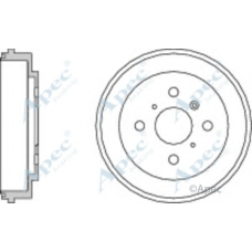 DRM9174 APEC Тормозной барабан