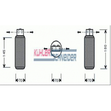 8939201 KUHLER SCHNEIDER Осушитель, кондиционер