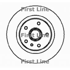 FBD325 FIRST LINE Тормозной диск