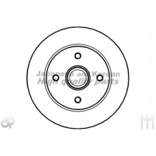 D098-55 ASHUKI Тормозной диск