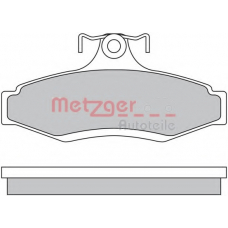 1170581 METZGER Комплект тормозных колодок, дисковый тормоз