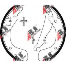 8884 ABS Комплект тормозных колодок