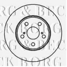 BBD4131 BORG & BECK Тормозной диск