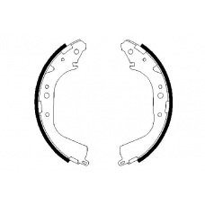 0 986 487 414 BOSCH Комплект тормозных колодок