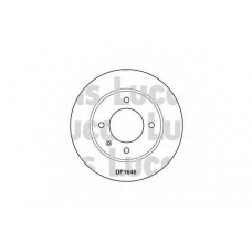 DF1646 TRW Тормозной диск