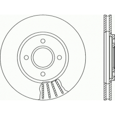 BDR1181.20 OPEN PARTS Тормозной диск