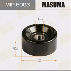 MIP5003 MASUMA Ролик натяжной