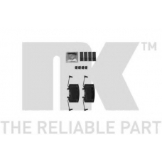 79151787 NK Комплектующие, колодки дискового тормоза