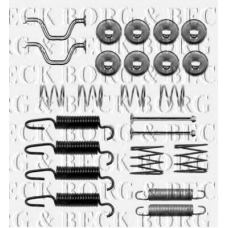 BBK6271 BORG & BECK Комплектующие, колодки дискового тормоза