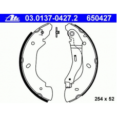 03.0137-0427.2 ATE Комплект тормозных колодок