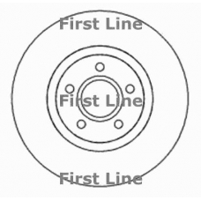FBD1495 FIRST LINE Тормозной диск