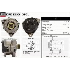 DRB1330 DELCO REMY Генератор