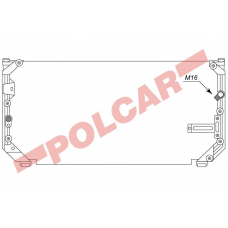 8110K8B2 POLCAR Skraplacze klimatyzacji