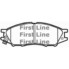 FBP3553 FIRST LINE Комплект тормозных колодок, дисковый тормоз