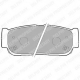 LP1797<br />DELPHI<br />Комплект тормозных колодок, дисковый тормоз