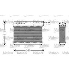 812240 VALEO Теплообменник, отопление салона