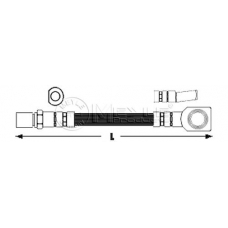 614 562 0009 MEYLE Тормозной шланг