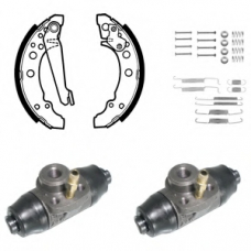 KP791 DELPHI Комплект тормозных колодок