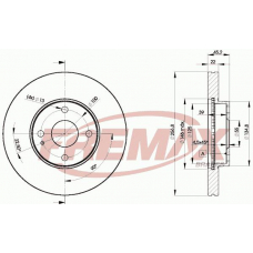 BD-3256 FREMAX Тормозной диск