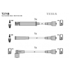 T271B TESLA Комплект проводов зажигания