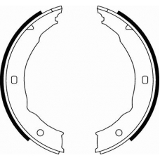 18492737655 S.b.s. Комплект тормозных колодок, стояночная тормозная с