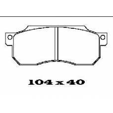 BL1206A1 FTE Колодки тормозные