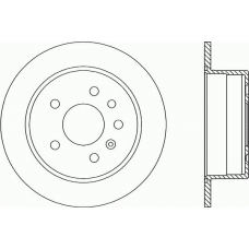 BDR1421.10 OPEN PARTS Тормозной диск