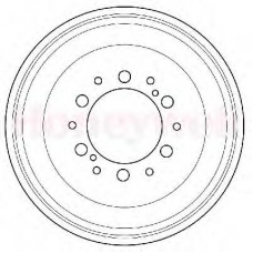 329091B BENDIX Тормозной барабан