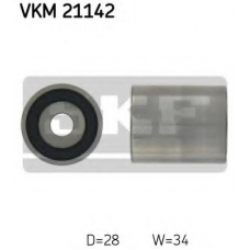 VKM 21142 SKF Паразитный / ведущий ролик, зубчатый ремень
