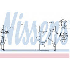 94613 NISSENS Конденсатор, кондиционер