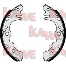 09380 KAWE Комплект тормозных колодок