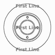 FBD337 FIRST LINE Тормозной диск