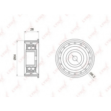 PB-3022 LYNX Ролик ремня грм opel 1.4,1.6l