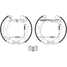 8DB 355 022-721 HELLA PAGID Комплект тормозных колодок