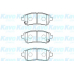 BP-1519 KAVO PARTS Комплект тормозных колодок, дисковый тормоз